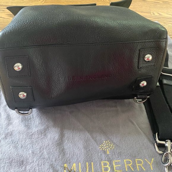 Mulberry leather Black Bag, Cara Delevingne edition *Authentic* - Picture 9 of 10